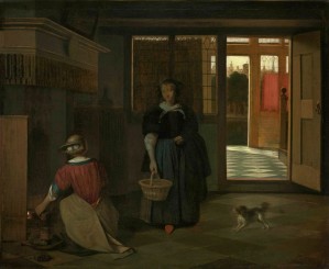 Interior of a Dutch house